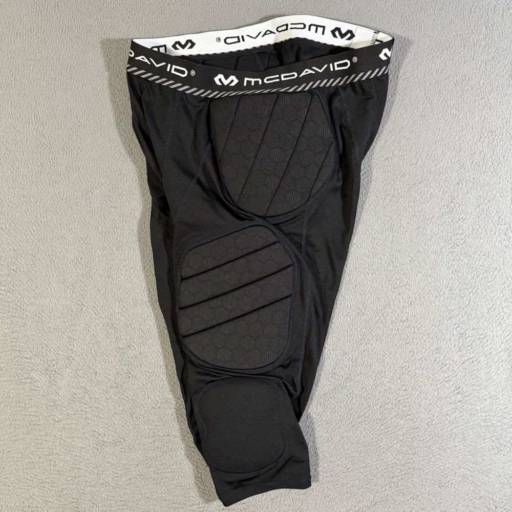 McDavid Mens Padded Compression Shorts Protective‎ Gear Large Black Biking